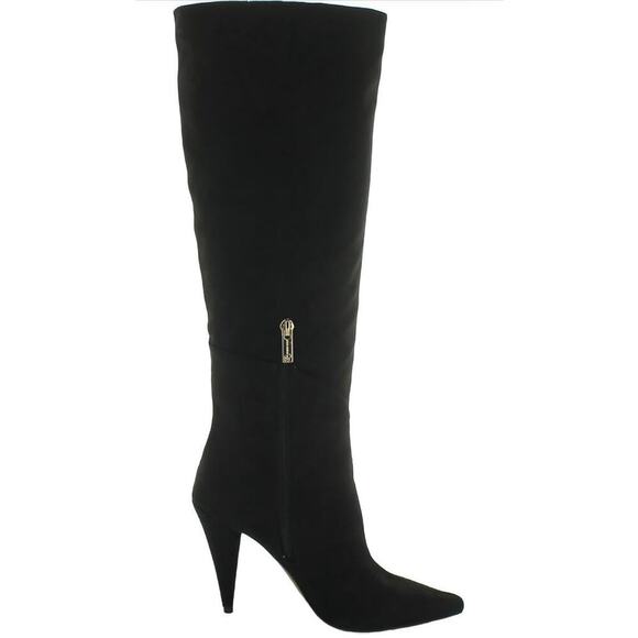 Jessica Simpson Womens MAYNARD Faux Suede Pointed Toe Thigh-High Boots Size 11 - Picture 4 of 4